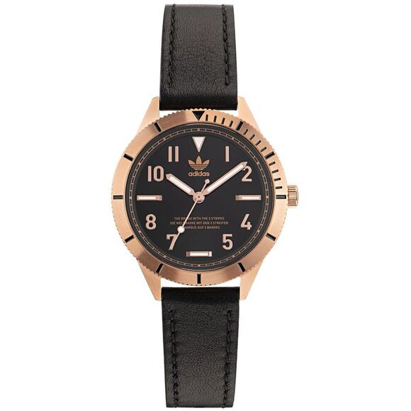 Adidas Men's Originals Fashion Edition Three Small Black Dial Watch - AOFH22507 - Picture 1 of 1